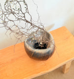 "Combed" Vase - Faceted - Large • May25 • TH0301