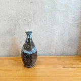 "Pale Moon" Tokkuri (Sake Pourer) - Faceted • May25 • TH0406