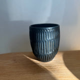Matte Black Cups - Fluted - Wide • May25 • TH0802