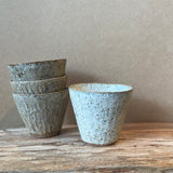 Carved Cup #01 - White