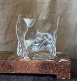 "Crumple" Old-Fashioned Tumblers / Whiskey Glasses