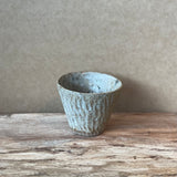 Carved Cup #05 - Brown