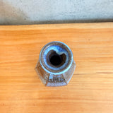 "Pale Moon" Tokkuri (Sake Pourer) - Faceted • May25 • TH0406