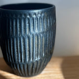 Matte Black Cups - Fluted - Wide • May25 • TH0802