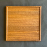 Japanese Yoseki (Wooden Mosaic) Tray - Square