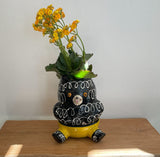 Squiggle Bear "Pants" Pot - Yellow Pants • Oct24