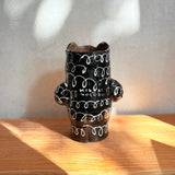 Squiggle Bear Vase - Black & White - Large • serious PLAY