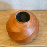 Shino Moon Vase - Faceted