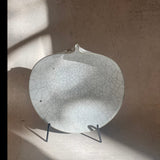 Japanese Round Ceramic Dish by Shino Takada
