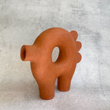 "Ferdi in Terracotta #4" - "Moonlight Garden" Series