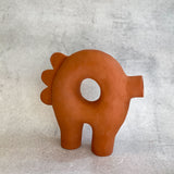 "Ferdi in Terracotta #4" - "Moonlight Garden" Series