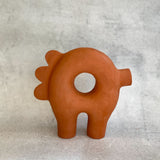 "Ferdi in Terracotta #4" - "Moonlight Garden" Series