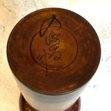 Vintage Kokeshi #103 - "Two Hibiscus" - Tall