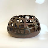 "Woven Basket" - Ash Glazed - XL • May25 • TH0001