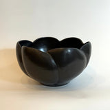 Petal Bowl - Matte Black - Large • May25 • TH0504