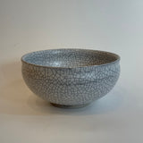 Round Bowls - White Crackle - Medium • May25 • TH0507