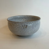 Round Bowls - White Crackle - Medium • May25 • TH0507