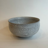 Round Bowls - White Crackle - Medium • May25 • TH0507