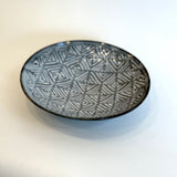 "Straw White" Bowls - Carved - Medium • May25 • TH0702