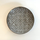 "Straw White" Bowls - Carved - Medium • May25 • TH0702