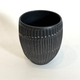 Matte Black Cups - Fluted - Wide • May25 • TH0802