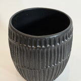 Matte Black Cups - Fluted - Wide • May25 • TH0802