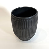 Matte Black Cups - Fluted - Wide • May25 • TH0802