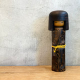 Vintage Kokeshi #095 - "Yellow Belt" Usaburo