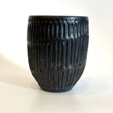 Matte Black Cups - Fluted - Wide • May25 • TH0802