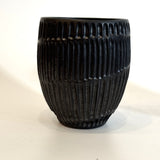 Matte Black Cups - Fluted - Wide • May25 • TH0802