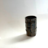 Cylinder Vase - Bamboo Faceted • May25 • TH1004