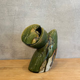 Oribe Ikebana Vase #03 - "Cones" • Oct24