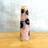 "Pink Spotted Bird" Vase - Medium • May25