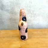 "Pink Spotted Bird" Vase - Medium • May25