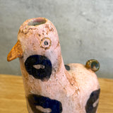 "Pink Spotted Bird" Vase - Medium • May25