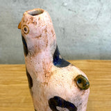 "Pink Spotted Bird" Vase - Medium • May25