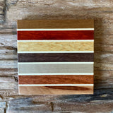 Japanese Yoseki (Wooden Mosaic) Coaster - Square