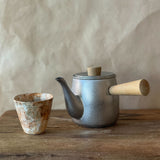 Japanese Stainless Steel Teapots with Side Handle - Small