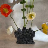 Bud Vase (5 Holder) - Black Shimmer