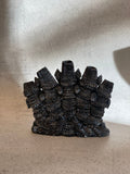 Bud Vase (5 Holder) - Black Shimmer