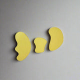 "Triptych in Yellow" Wall Art • Dec24