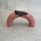 Semicircle Sculpture in Pink - December 2023