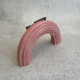 Semicircle Sculpture in Pink - December 2023