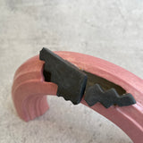 Semicircle Sculpture in Pink - December 2023
