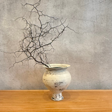 Rimmed Pedastal Vases - White • serious PLAY