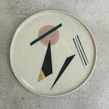 Platters with Geometric Motif - Large - December 2023