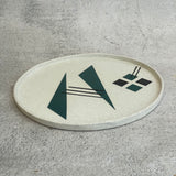 Platters with Geometric Motif - Large - December 2023