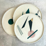 Platters with Geometric Motif - Large - December 2023