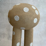 Two Legged "Pod" Vase in Spots - Tall - December 2023