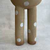 Two Legged "Pod" Vase in Spots - Tall - December 2023